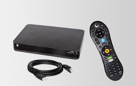 TiVo® DCX860 mini DVR in main unit - Pre-loaded Apps Voice - Remote - Streaming